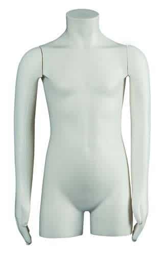 BUSTO - LUNGO - BIMBO - BIANCO - CON - BRACCIA - TS015LA